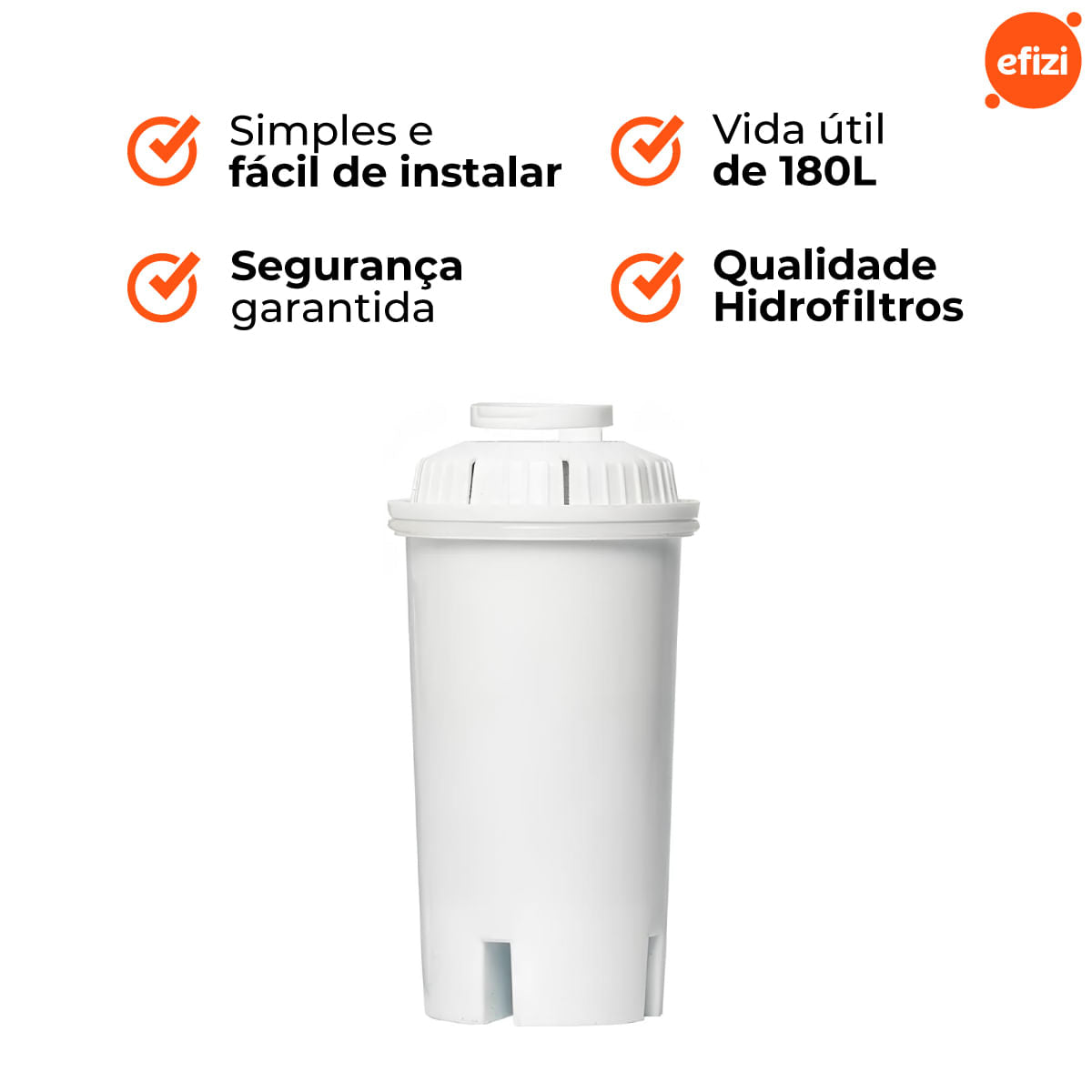 Refil para Purificador Jarra Adore Hidrofiltros