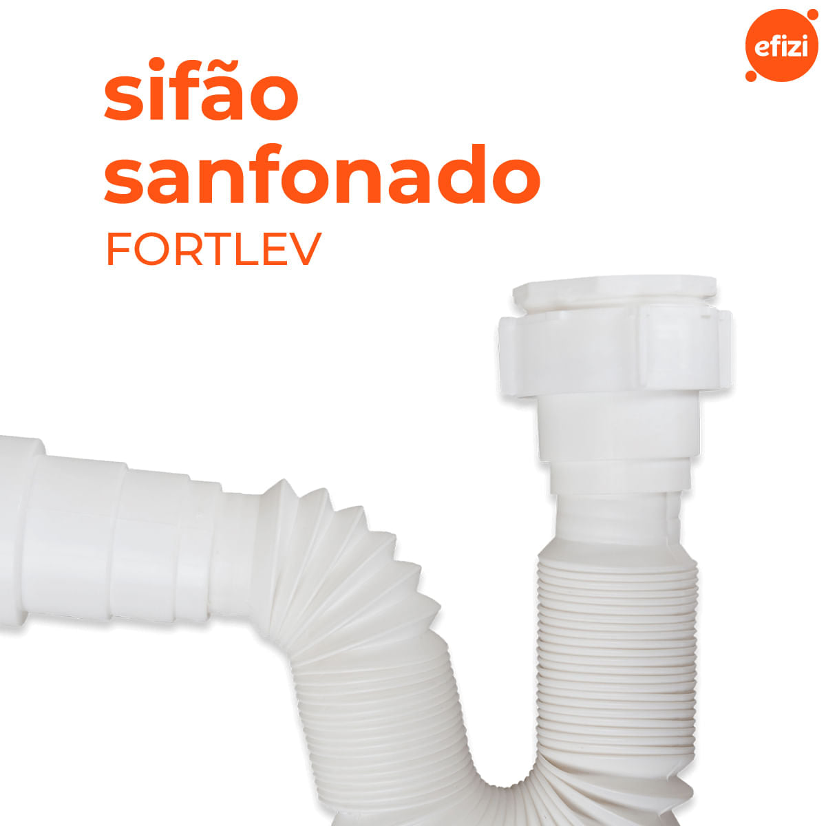 Sifão Sanfonado Fortlev