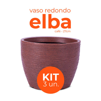 Kit 3 Vasos Elba Café 27 Terrano