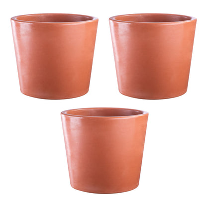 Kit 3 Vasos Badi Terracota 28 Terrano