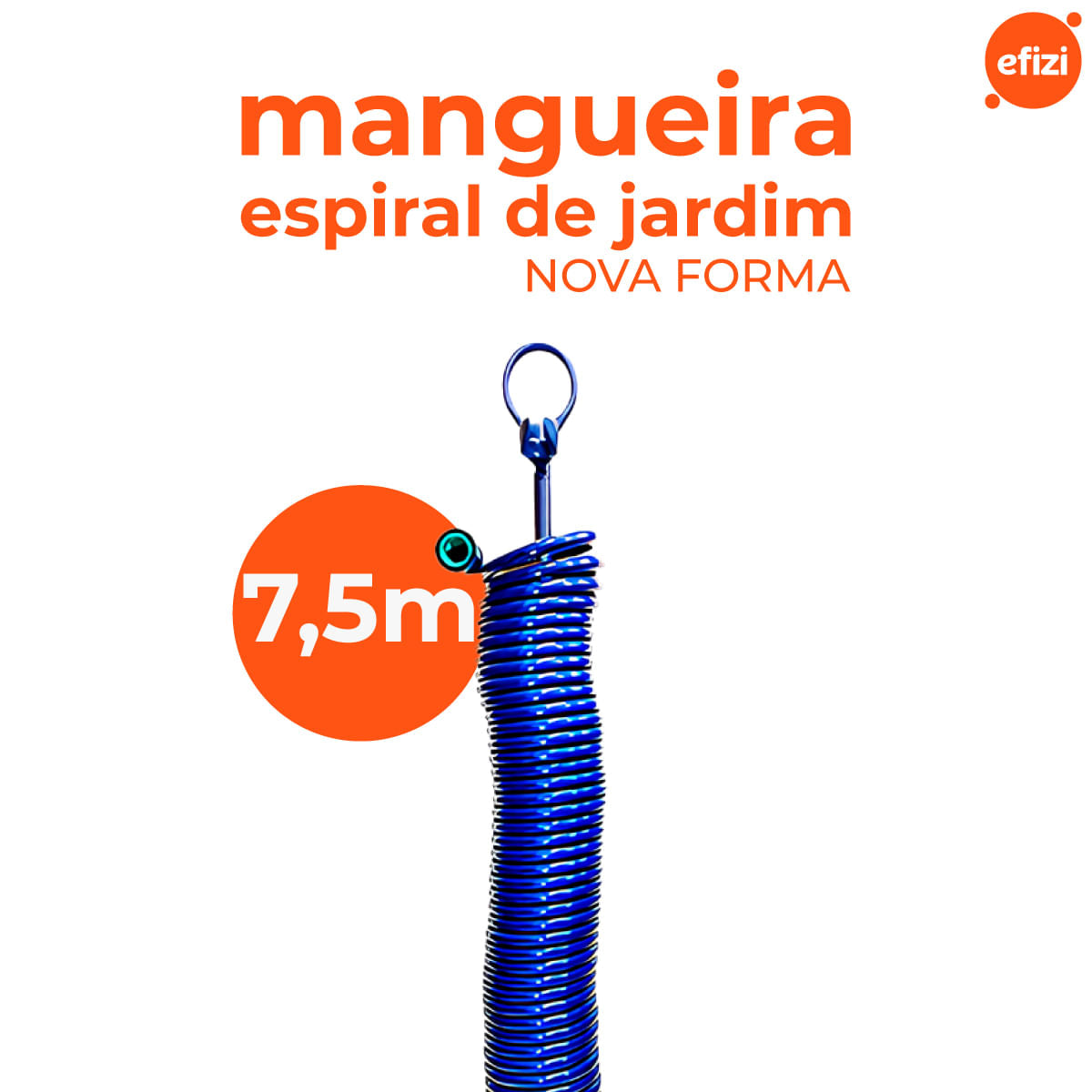 Mangueira Espiral 7,5M Novaforma