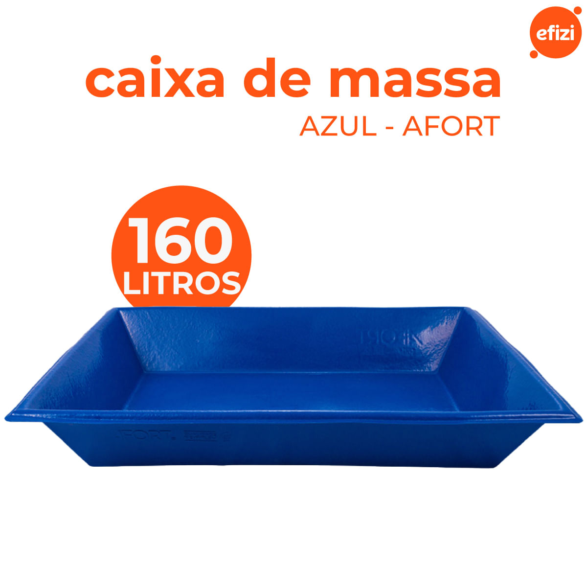 Caixa de Massa 160 litros Afort