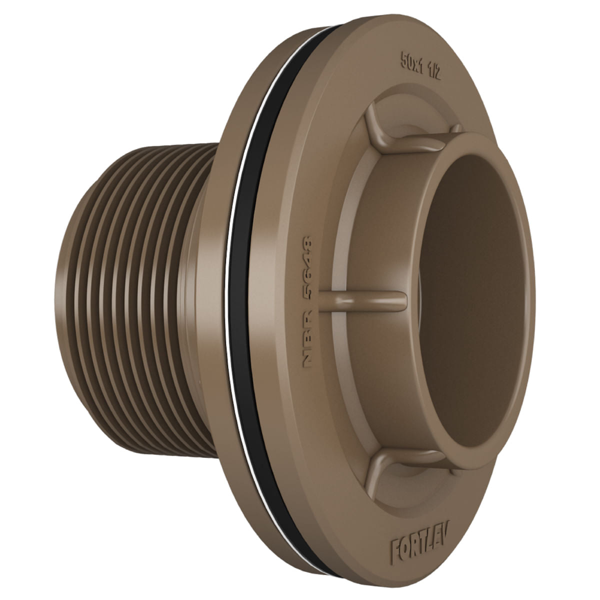 Adaptador Flange Caixa d'Água 50X1.1/2 Fortlev