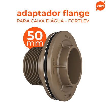 Adaptador Flange Caixa d'Água 50X1.1/2 Fortlev