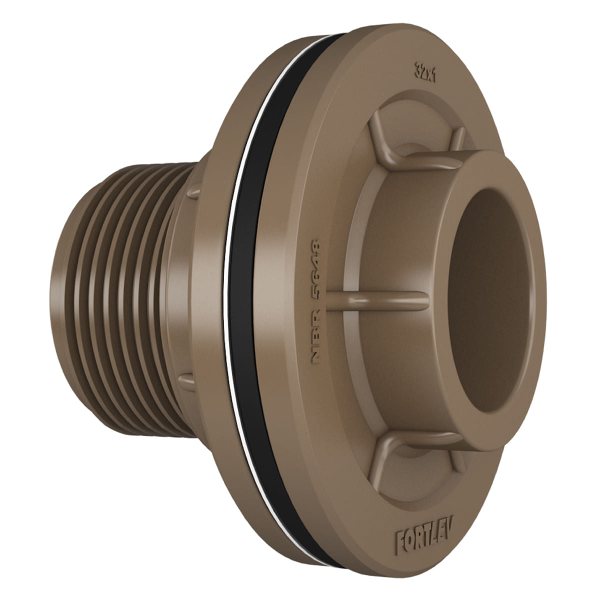 Adaptador Flange Caixa d'Água 32X1 Fortlev