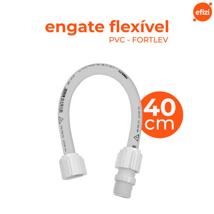 Engate Flexível PVC Fortlev 1/2 X 40 cm