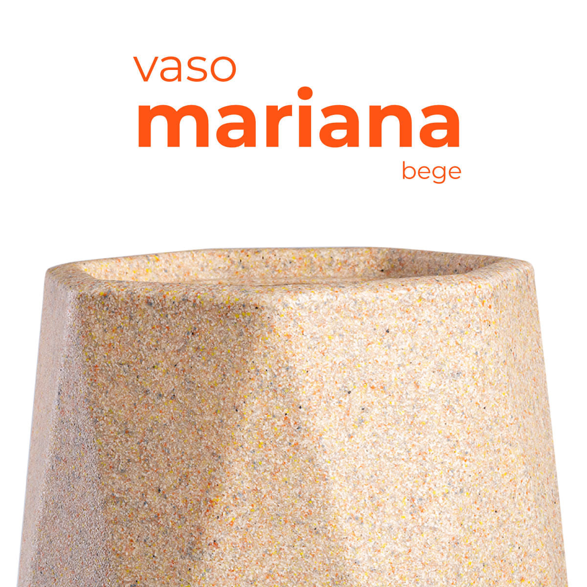 Vaso Mariana Bege Terrano