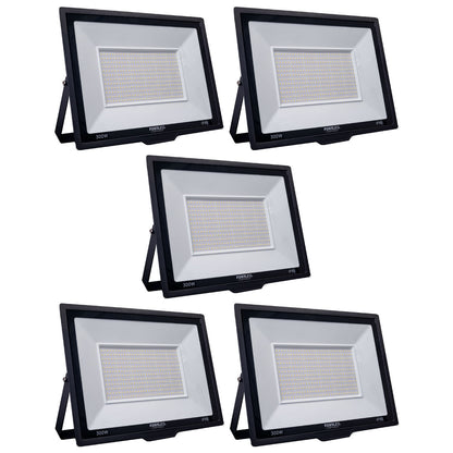 Kit 5 Refletores de Led  300W Fortled