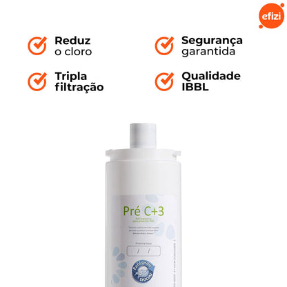 Refil Filtro Pré C+3 Cofilter Girou Trocou 5 Micra IBBL