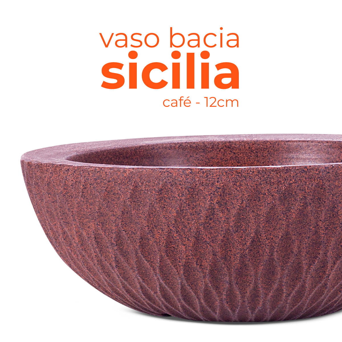 Vaso Bacia Sicilia  Café 12 Terrano