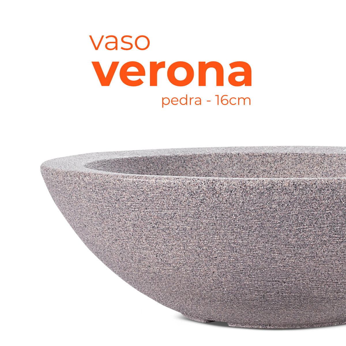 Vaso Bacia Verona Pedra 16 Terrano