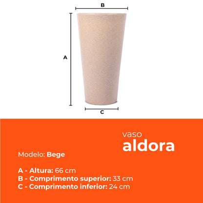 Vaso Aldora Bege 66 Terrano