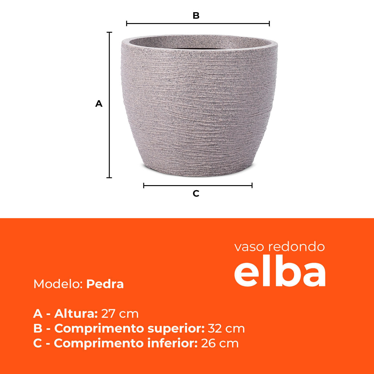 Vaso Elba Pedra 27 Terrano