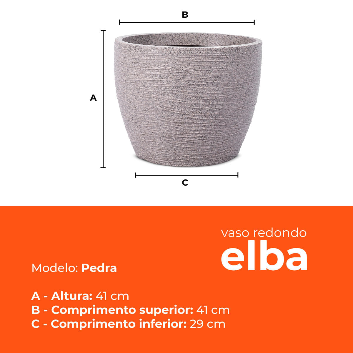 Vaso Elba Pedra 41 Terrano