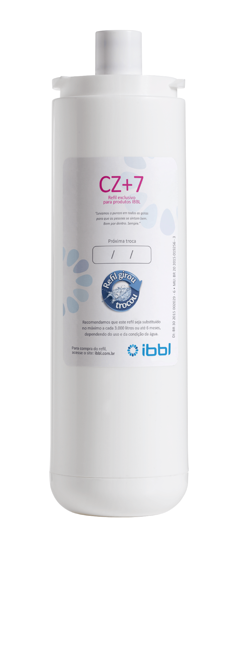 Ibbl Express Mastercard Refil Filtro Cz+7 Elimina Bactérias Girou Trocou IBBL – Efizi