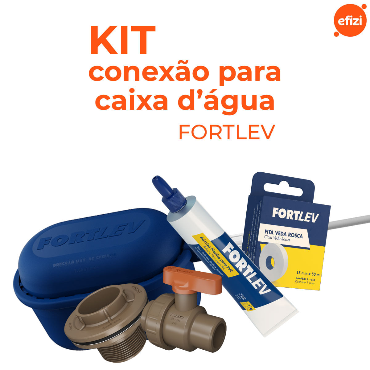 Kit Conexão Instalação Caixa d Água Com Torneira Boia