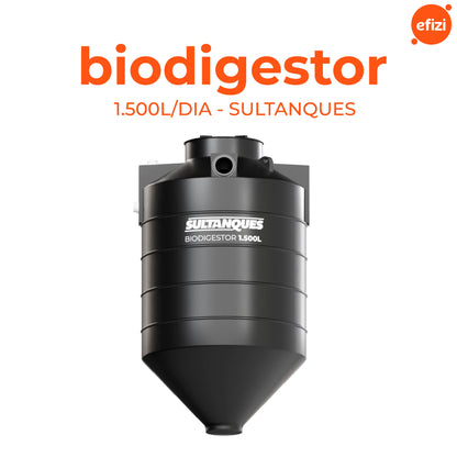 Biodigestor 1.500L/Dia  Sultanques