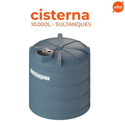 Cisterna Polietileno 10.000L Sultanques