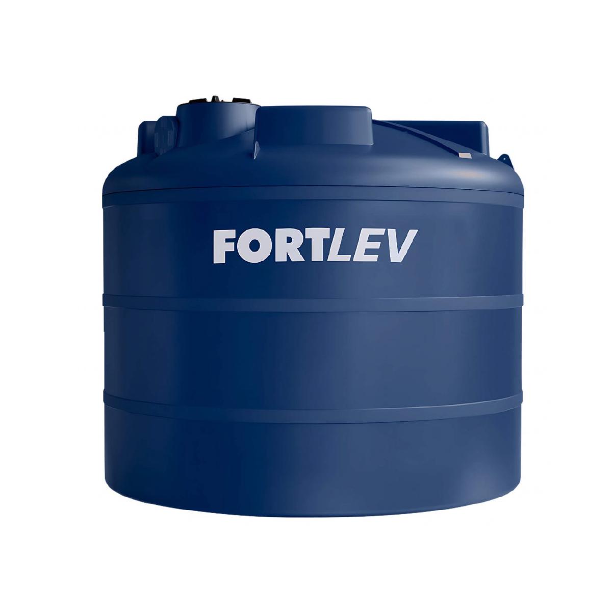 Tanque Polietileno 30.000L Azul (Baixo) - Fortlev
