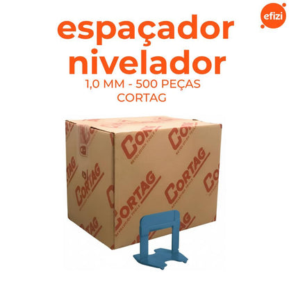 Espaçador  Nivelador 1,0 mm (AZUL) C/500 PÇS