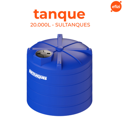Tanque 20.000L Polietileno Sultanques