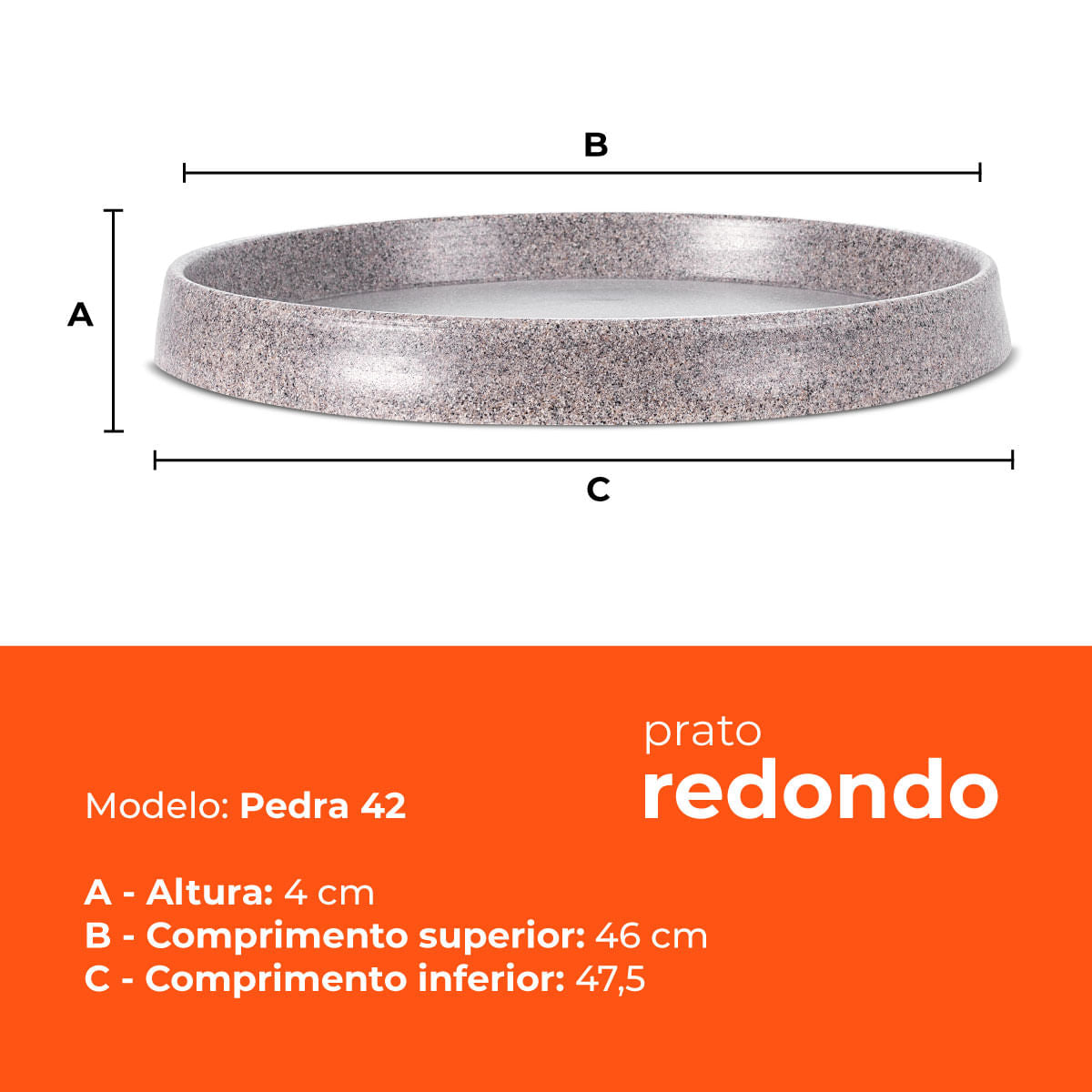 Prato Redondo Pedra 42 Afort