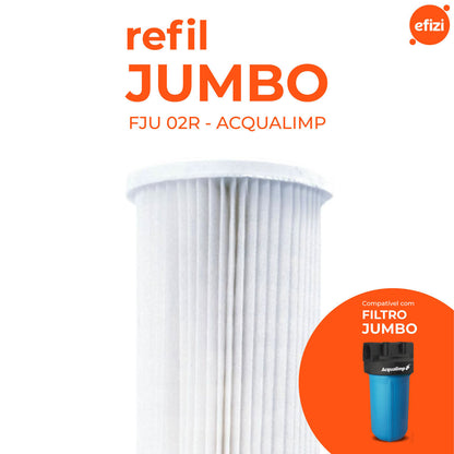 Refil Filtro Jumbo FJU 02R Acqualimp