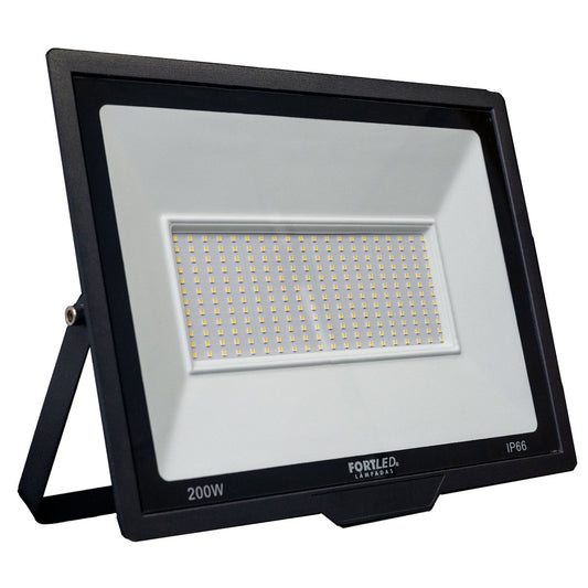 Refletor Slim 200W Luz Branca 6500k Fortled