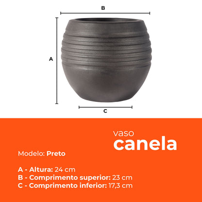 Vaso Canela Preto 24 Terrano